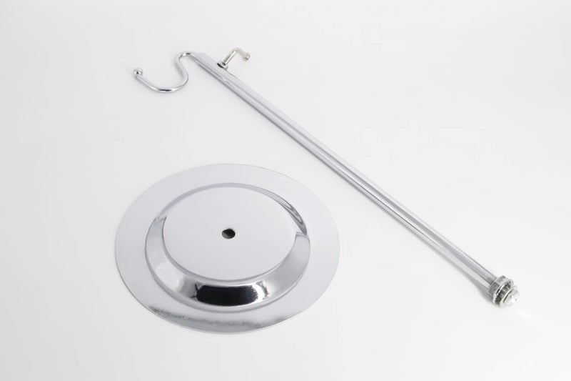 RY DISPLAY Single Hook Adjustable Chrome Countertop Handbag Display Stand Hanger for Purses, Hanging Forms, Accessories - Image 4